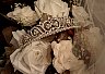 veil and tiara