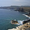 A view along the coast