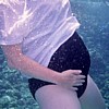 Baby underwater