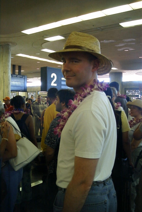 Mark at Maui airport