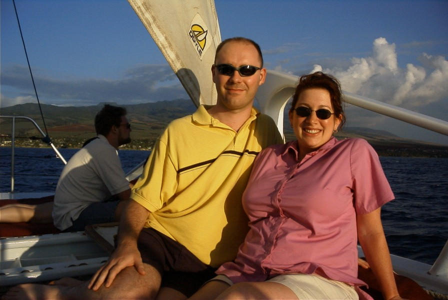 Tanya and Mark cruising