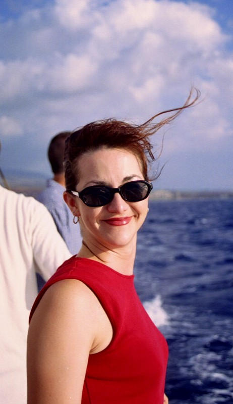 Val on the cruise