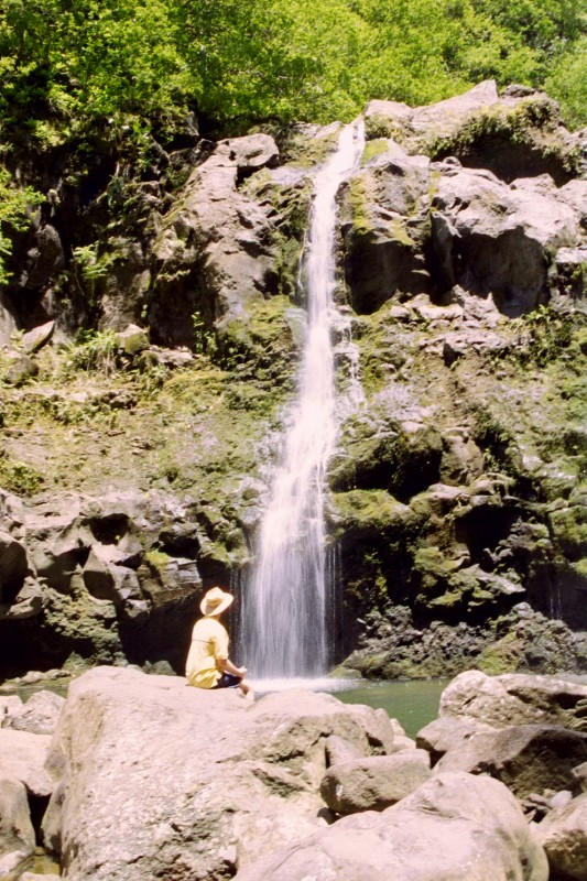 Mark at the falls