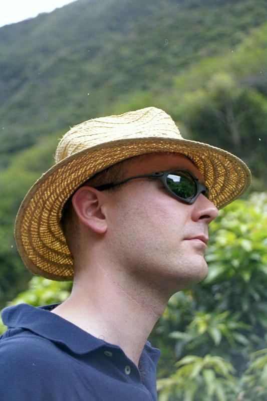 Mark gazes off