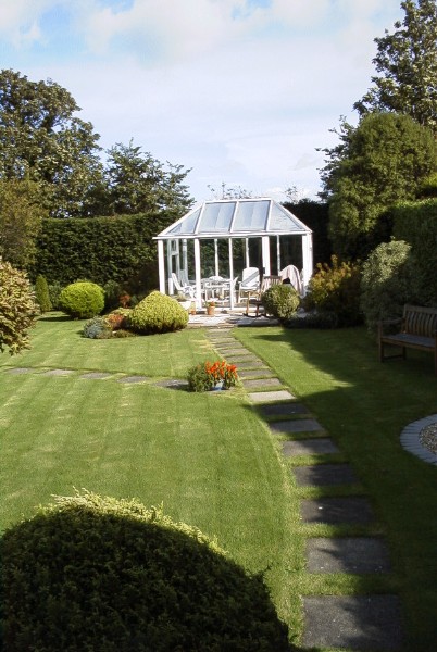 the garden