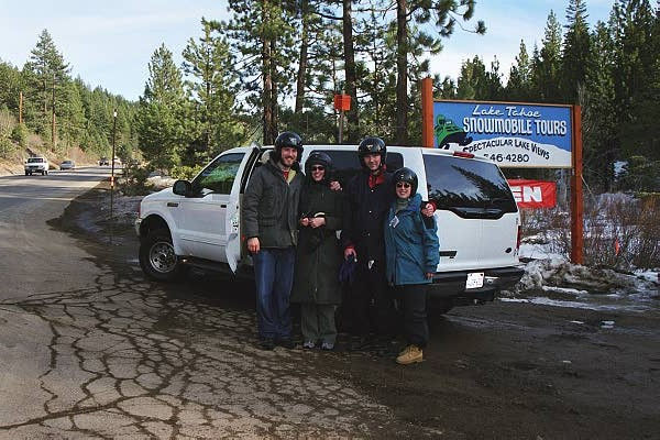 Snowmobiling