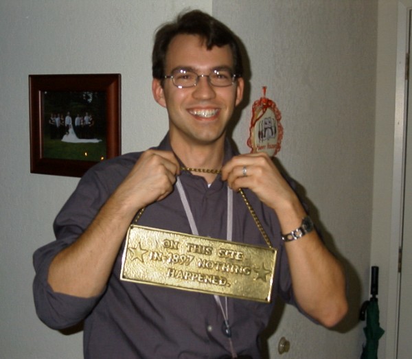 Bryn & his sign